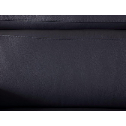 GUF 727 Sofa with Loveseat - Navy, Genuine Italian Leather