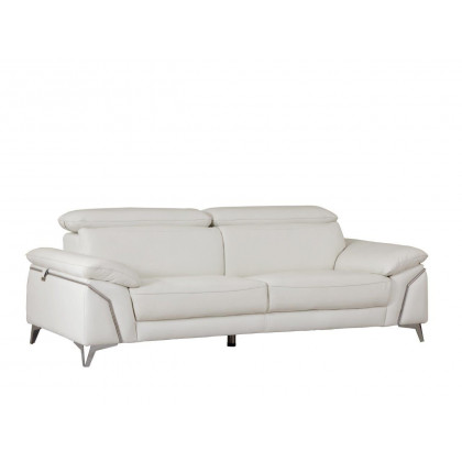 GUF 727 Sofa Set - White, Genuine Italian Leather