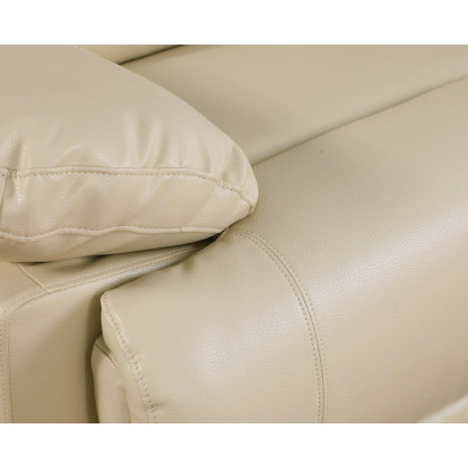 GUF 9345 Sofa Set - Beige, Leather Air/Match