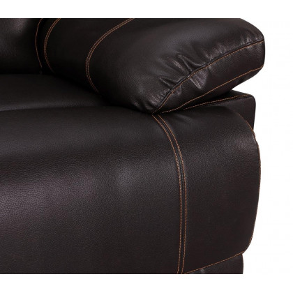 GUF 9345 Sofa Set - Brown, Leather Air/Match