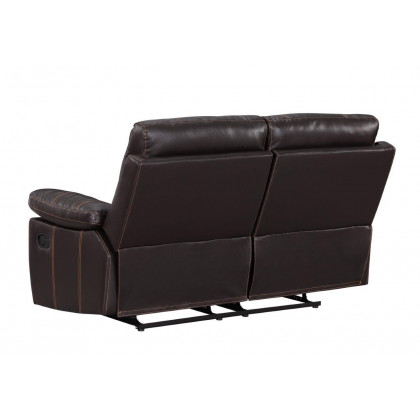 GUF 9345 Sofa Set - Brown, Leather Air/Match
