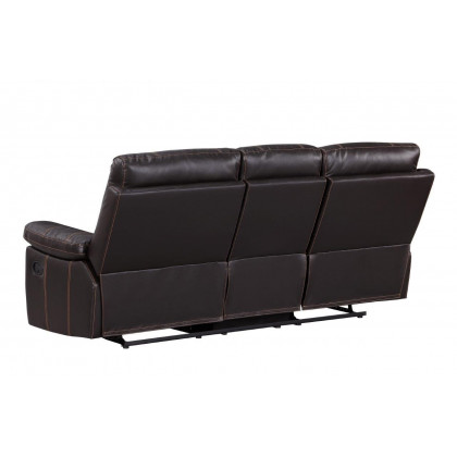 GUF 9345 Sofa Set - Brown, Leather Air/Match