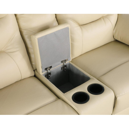 GUF 9392 Armchair - Beige, Leather Air/Match