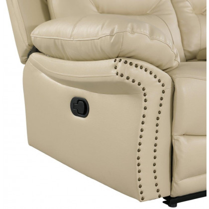GUF 9392 Armchair - Beige, Leather Air/Match