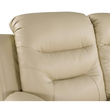 GUF 9392 Armchair - Beige, Leather Air/Match