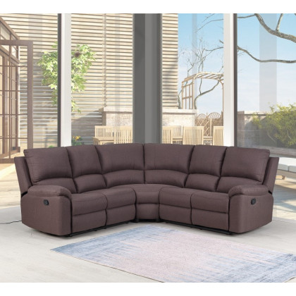 GUF 9241 Sectional - Brown, Chanille