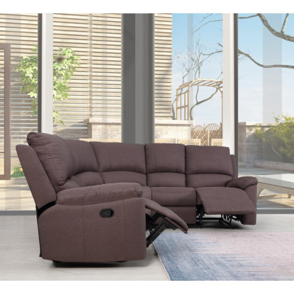 GUF 9241 Sectional - Brown, Chanille