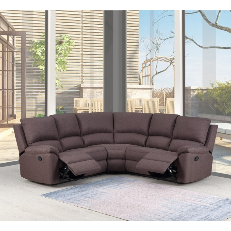 GUF 9241 Sectional - Brown, Chanille