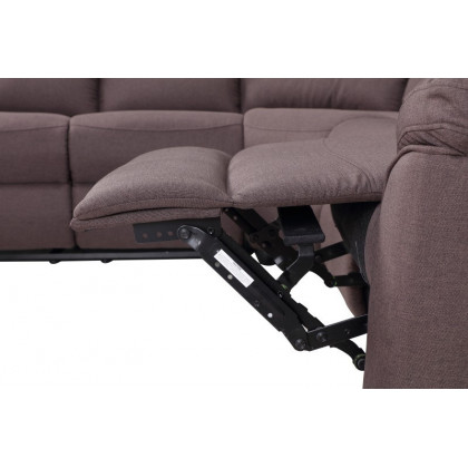 GUF 9241 Sectional - Brown, Chanille