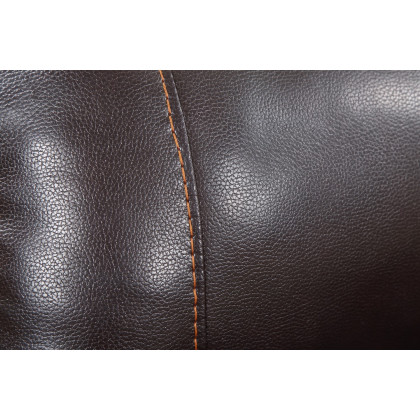 GUF - 9422 Power Reclining Console Loveseat in Brown, Leather Air