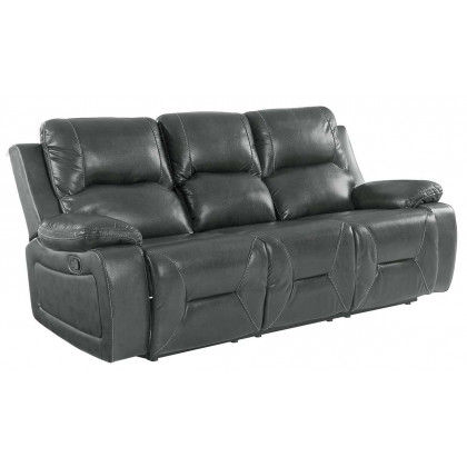 GUF - 9422 Sofa in Gray, Leather Air/Match