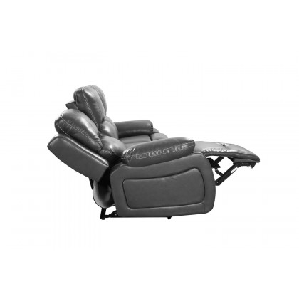 GUF - 9422 Sofa Set in Gray, Leather Air/Match