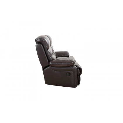 GUF 9442 Console Loveseat - Brown, Leather Air