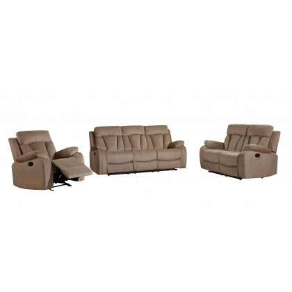 GUF 9760 Sofa Set - Beige, Microfiber