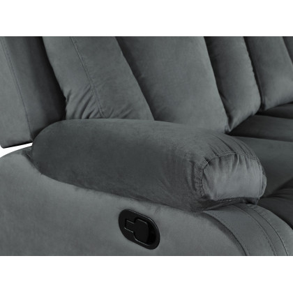 GUF 9760 Sofa - Gray, Microfiber