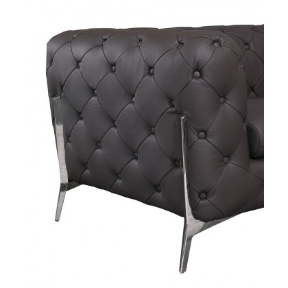 GUF 970 Sofa Set - Brown, Genuine Italian Leather