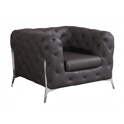 GUF 970 Sofa Set - Brown, Genuine Italian Leather