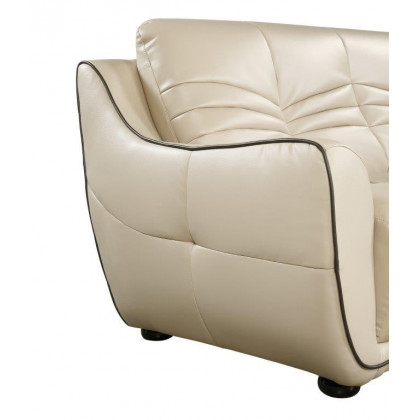 GUF 2088 Loveseat - Beige, Leather Air/Match