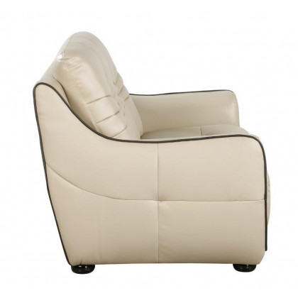 GUF 2088 Loveseat - Beige, Leather Air/Match