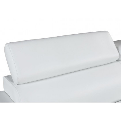 GUF 4571 Loveseat - White, Leather Match