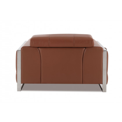GUF 903 Armchair - Camel, Genuine Italian Leather