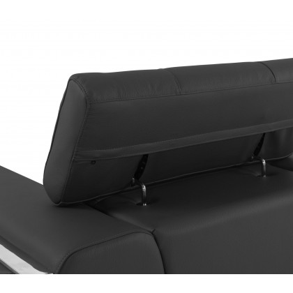 GUF 903 Sofa Set - Dark Gray, Genuine Italian Leather