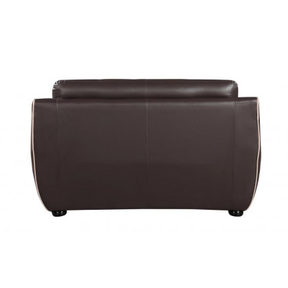 GUF 2088 Loveseat - Brown, Leather Air/Match