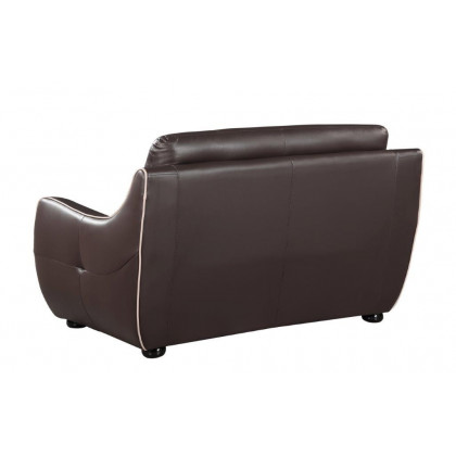 GUF 2088 Loveseat - Brown, Leather Air/Match
