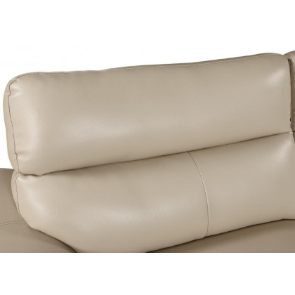 GUF 168 Sofa - Beige, Leather Match