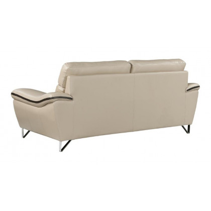 GUF 168 Sofa - Beige, Leather Match