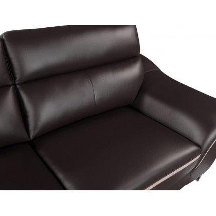 GUF 168 Sofa - Brown, Leather Match