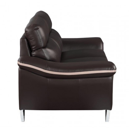 GUF 168 Sofa - Brown, Leather Match