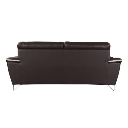 GUF 168 Sofa - Brown, Leather Match