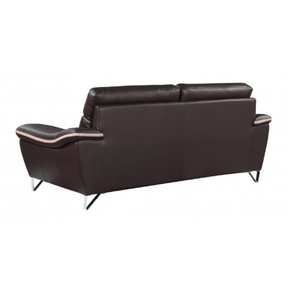 GUF 168 Sofa - Brown, Leather Match