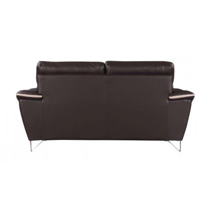 GUF 168 Loveseat - Brown, Leather Match
