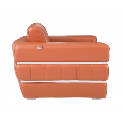 GUF 904 Armchair - Camel, Genuine Leather