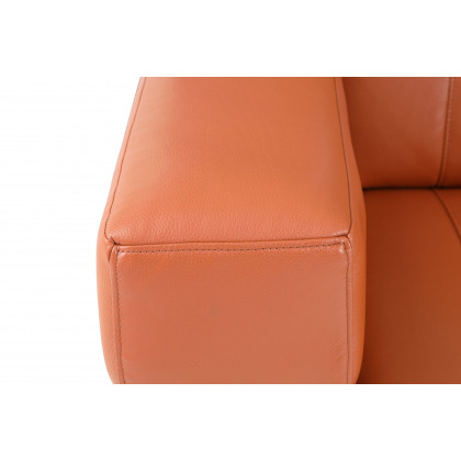 GUF 904 Armchair - Camel, Genuine Leather