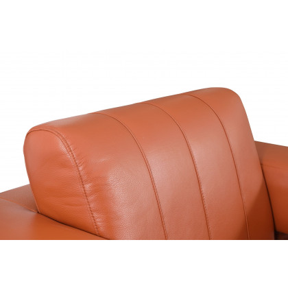 GUF 904 Armchair - Camel, Genuine Leather