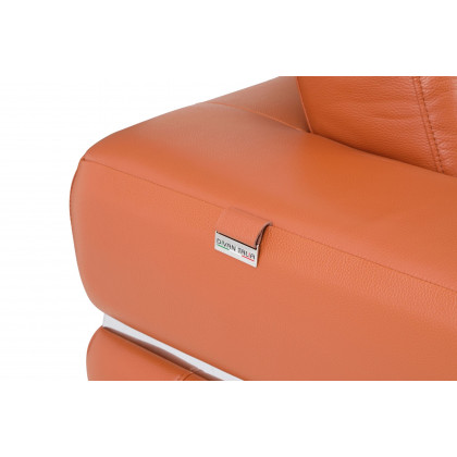 GUF 904 Armchair - Camel, Genuine Leather