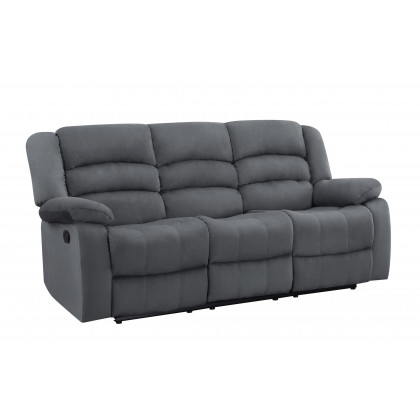 GUF 9824 Sofa Set - Gray, Microfiber