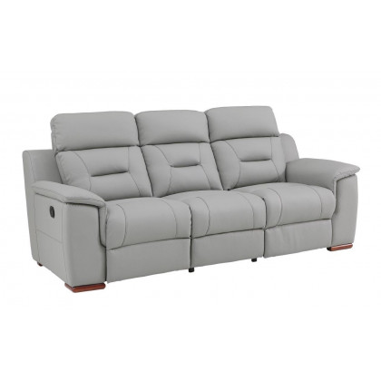GUF 9408 Sofa Set - Gray, Leather Gel/Match