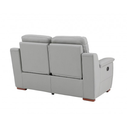 GUF 9408 Loveseat - Gray, Leather Gel/Match