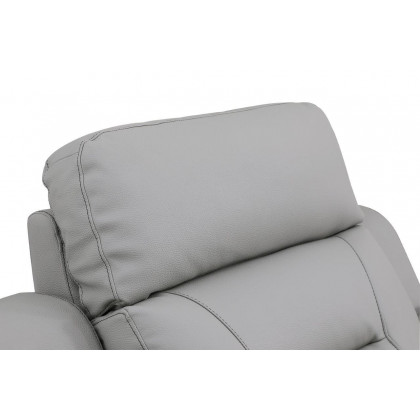 GUF 9408 Loveseat - Gray, Leather Gel/Match