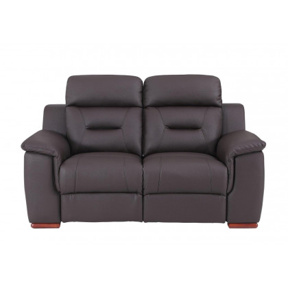 GUF 9408 Loveseat - Brown, Leather Gel/Match