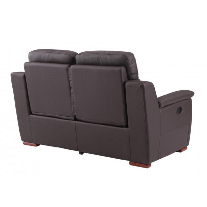 GUF 9408 Loveseat - Brown, Leather Gel/Match