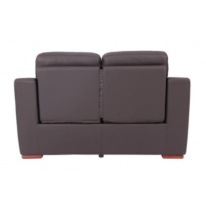 GUF 9408 Loveseat - Brown, Leather Gel/Match