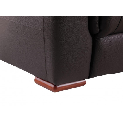 GUF 9408 Loveseat - Brown, Leather Gel/Match