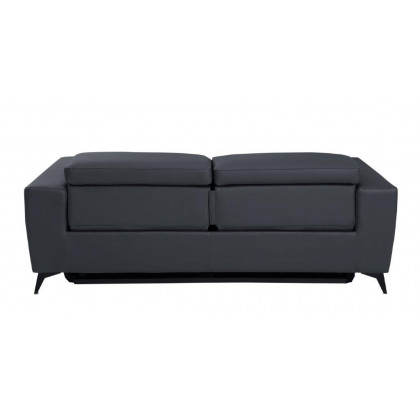 GUF 989 Power Reclining Sofa Set - Dark Gray, Leather