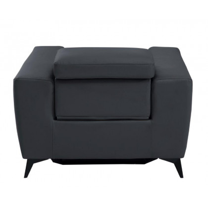 GUF 989 Power Reclining Sofa Set - Dark Gray, Leather