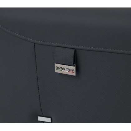 GUF 989 Power Reclining Chair - Dark Gray, Leather